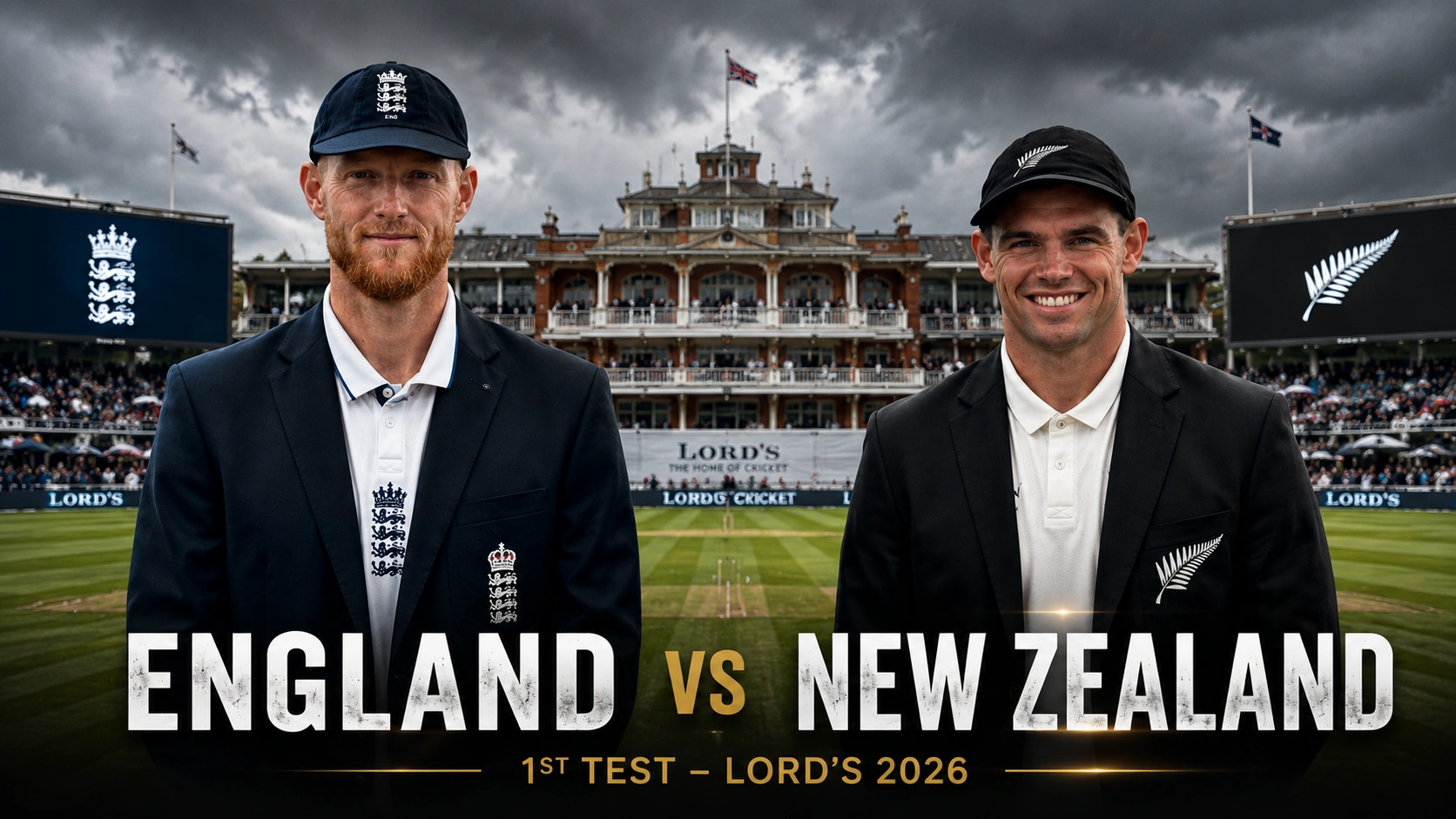 England vs New Zealand 1st Test Prediction: Match Preview, Toss Prediction & Who Will Win at Lord's?