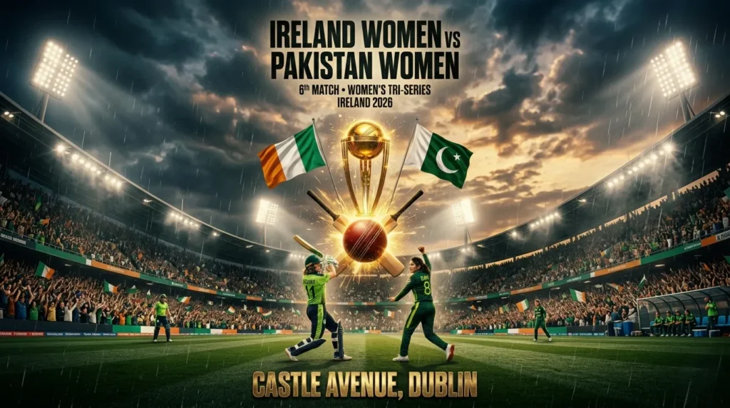 Ireland Women vs Pakistan Women, 6th Match, Women's Tri-Series in Ireland, 2026 – Match Prediction